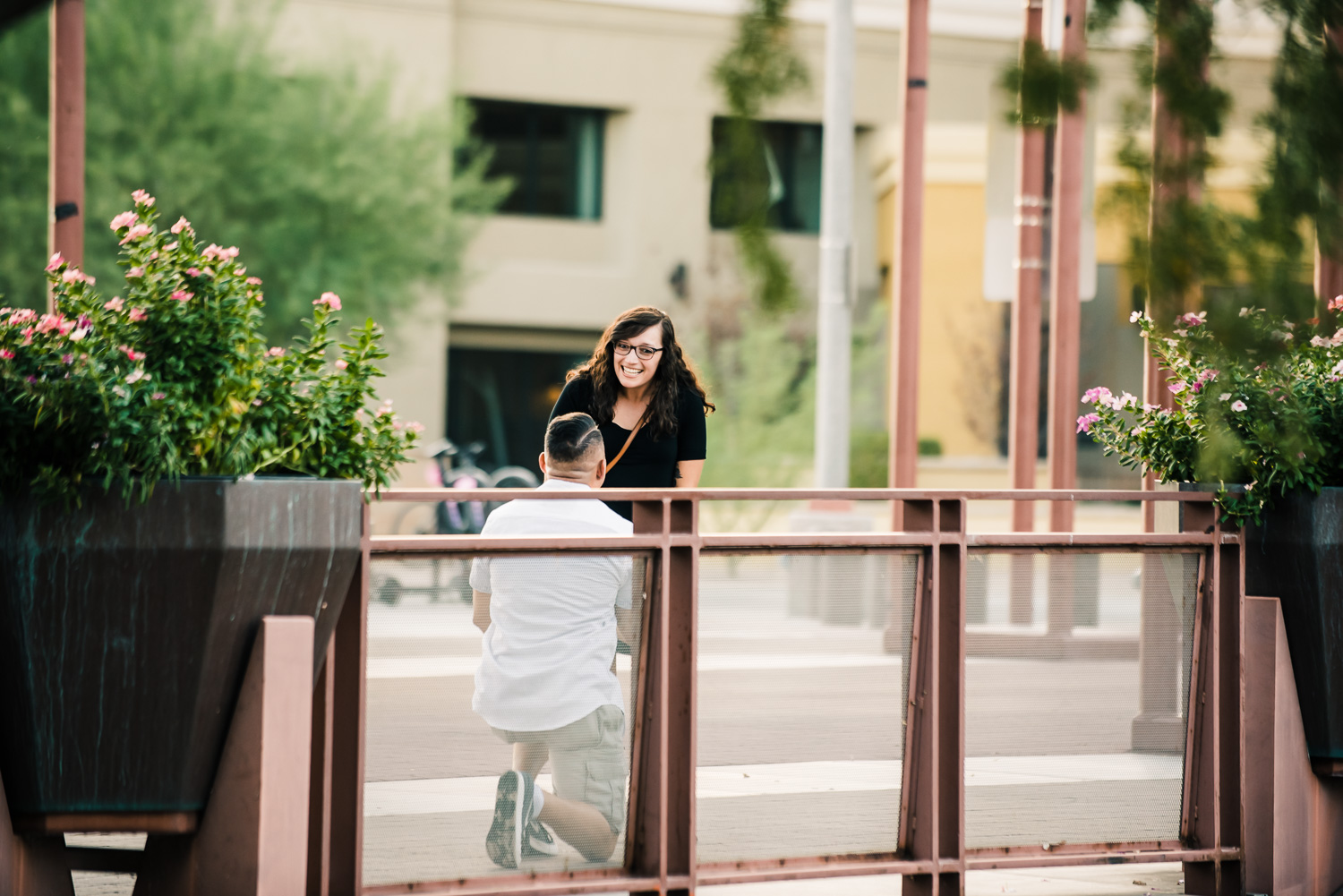 Scottsdale Waterfront Engagement and Proposal Photo